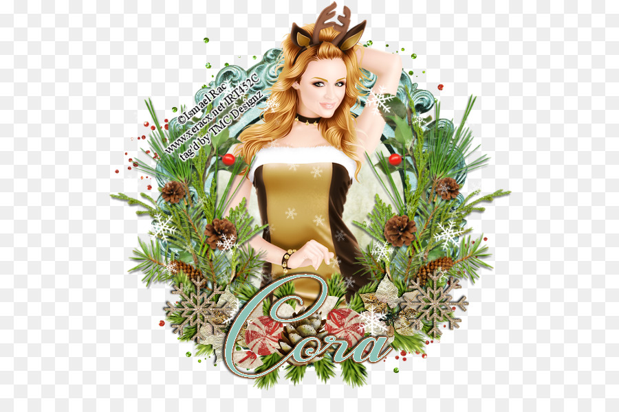 Adorno De Navidad，Flor PNG