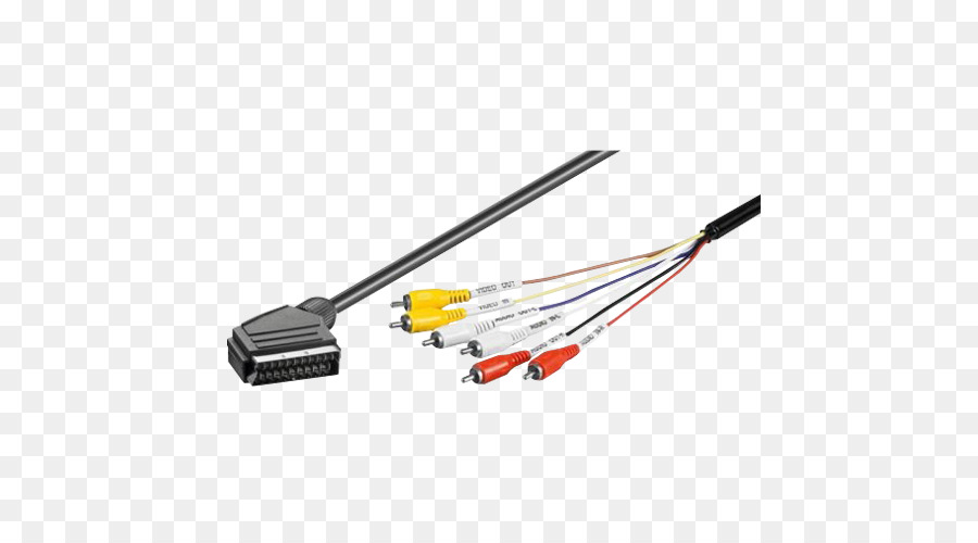 Conector Rca，Scart PNG