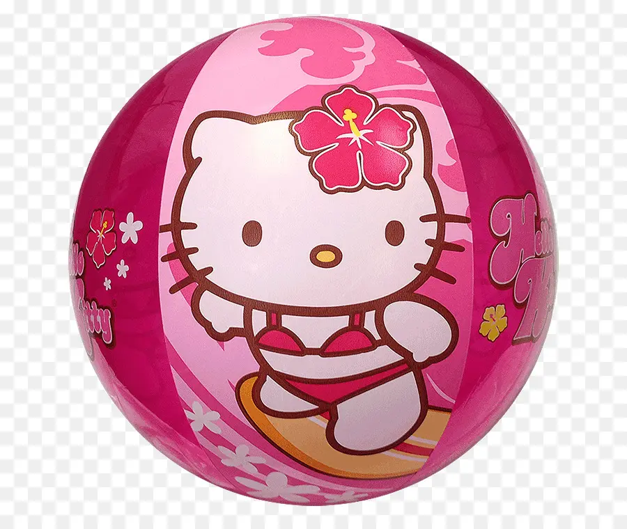 Hello Kitty，Pelota De Playa PNG