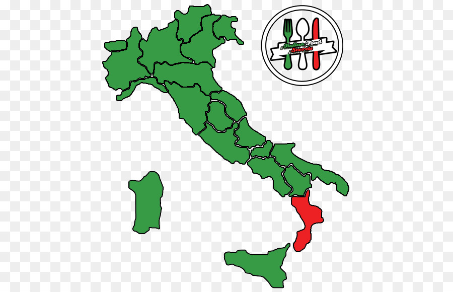 Cocina Italiana，Las Regiones De Italia PNG