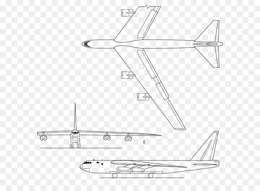 Boeing B52 Stratofortress，Avión PNG