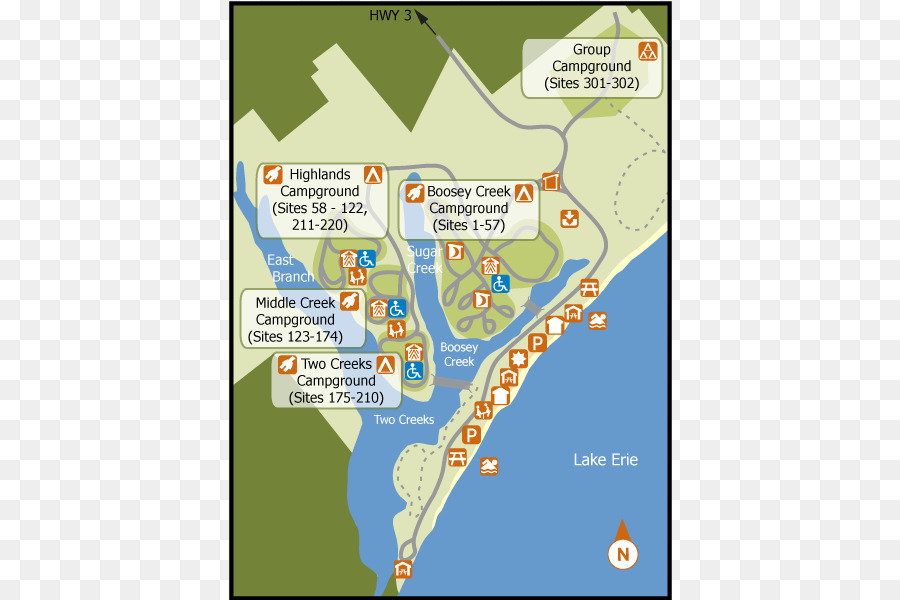 Mapa Del Camping，Cámping PNG