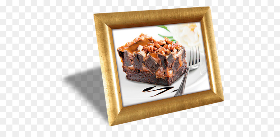 Brownie De Chocolate，Frozen Postre PNG