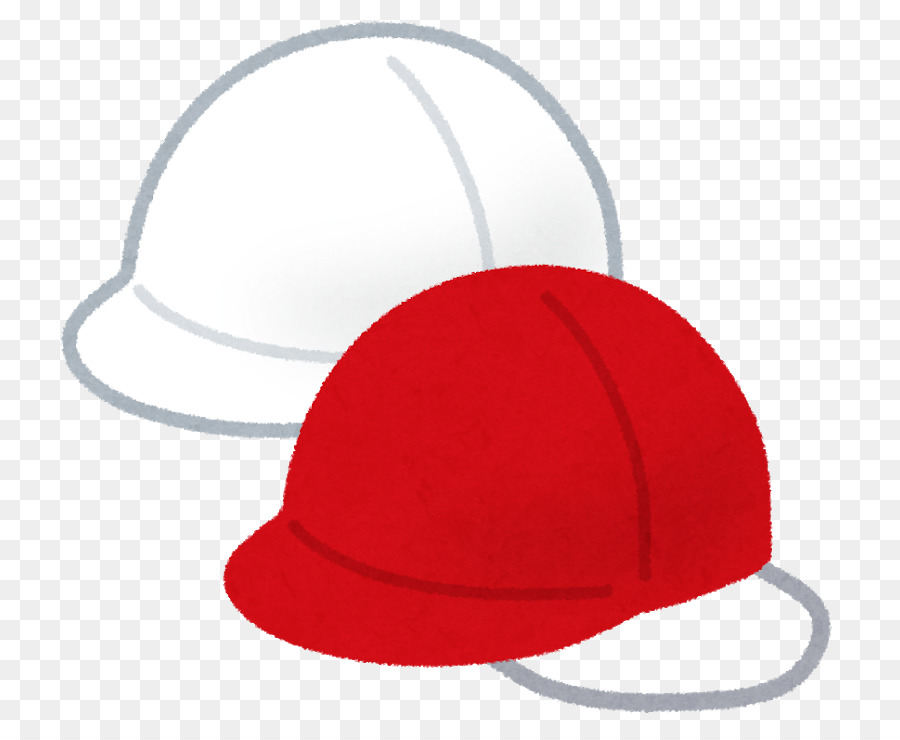 De Rojo Y Blanco Gorra，Rojo PNG