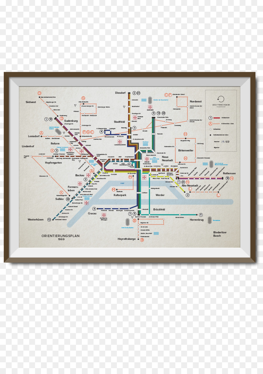 Viajes En El Tiempo Magdeburg，Diagrama De PNG