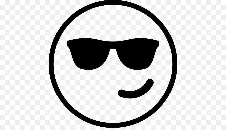 Cara Sonriente，Gafas De Sol PNG