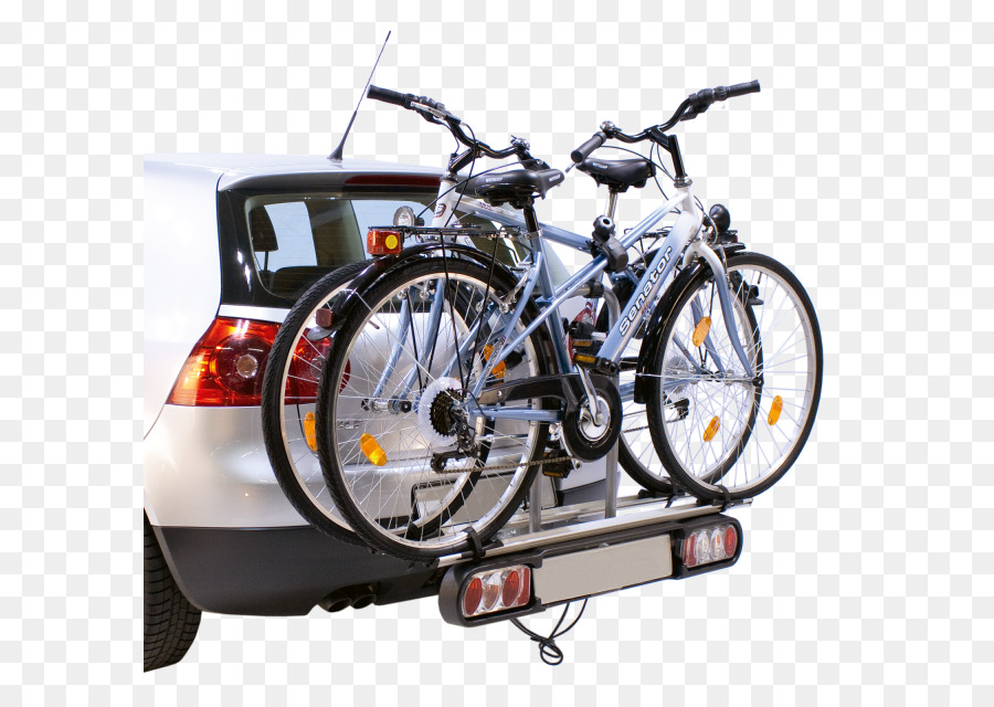 Coche Con Bicicletas，Portabicicletas PNG