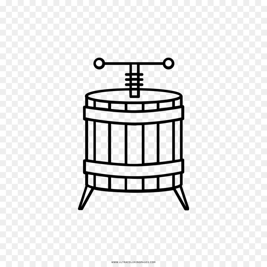 Prensa De Vino，Barril PNG