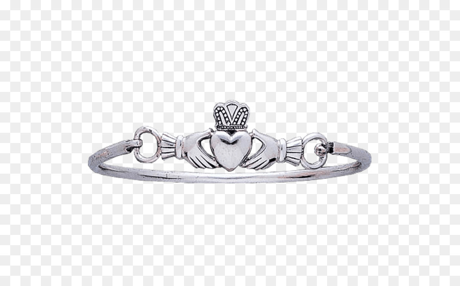 Plata，Anillo De Claddagh PNG