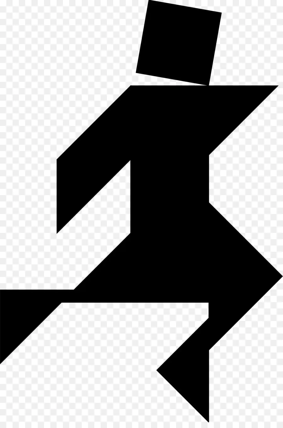 En Blanco Y Negro，Tangram PNG