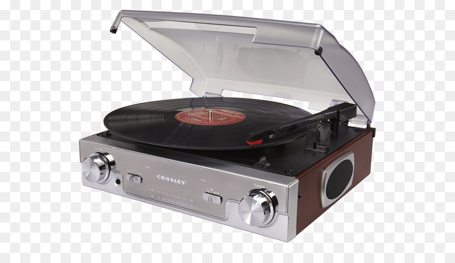 Crosley Tech Tocadiscos Am Fm Radio，Disco Fonográfico PNG