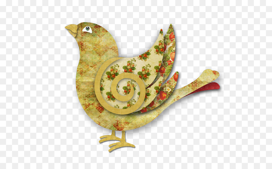 Pájaro Decorativo，Papel PNG