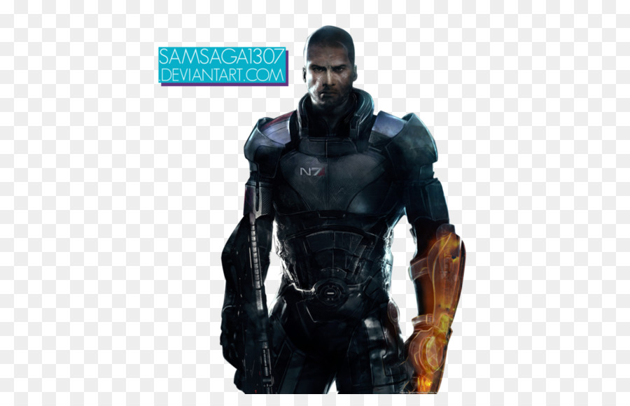 Mass Effect 3，El Comandante Shepard PNG