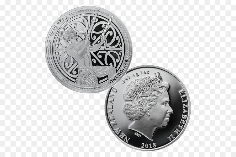 Nueva Zelanda，Moneda De Plata PNG