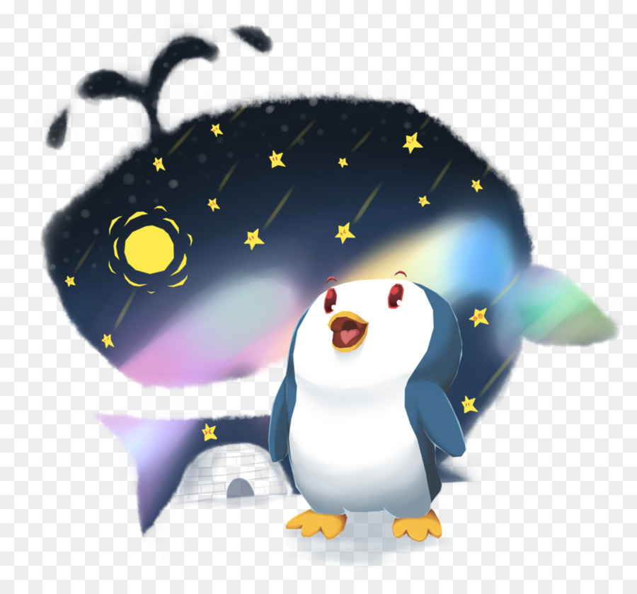 Pingüino，Pájaro PNG