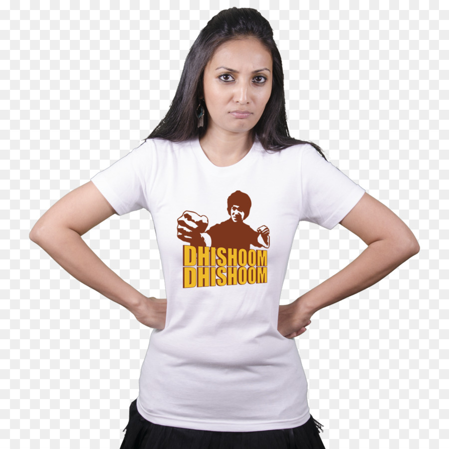 Mujer En Camiseta，Camiseta PNG