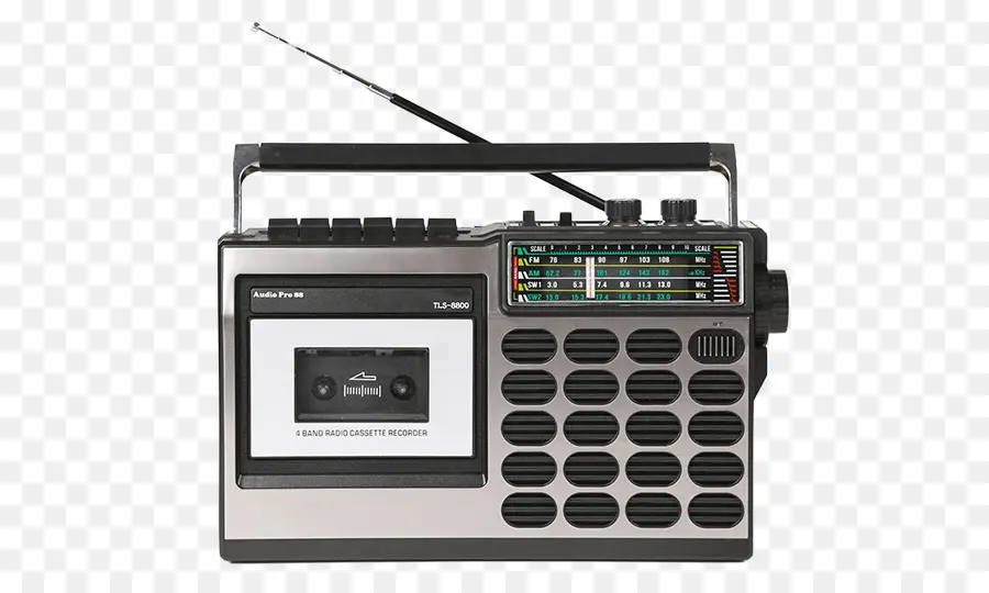 Boombox，Cassette Compacto PNG