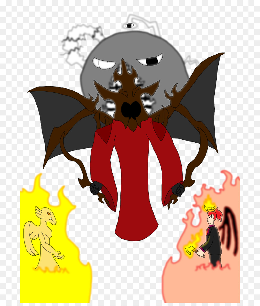 Demonio，Batm PNG