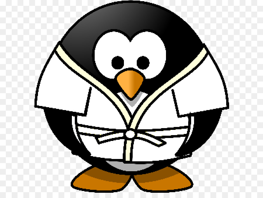 Pingüino En Karate Gi，Artes Marciales PNG