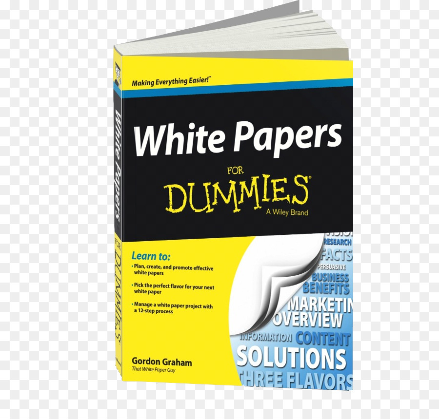 Papeles Blancos Para Dummies，Papel PNG