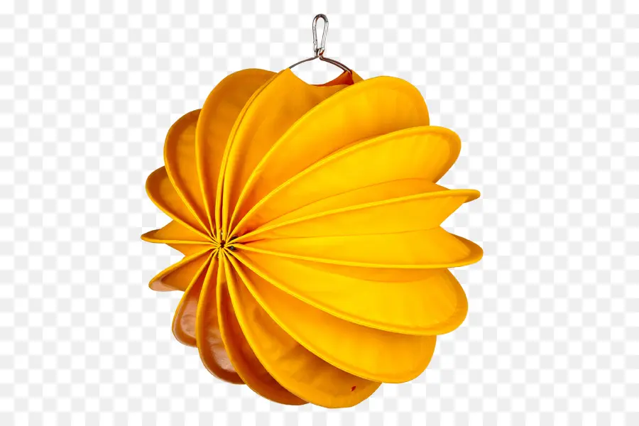 Linterna De Papel Naranja，Colgante PNG