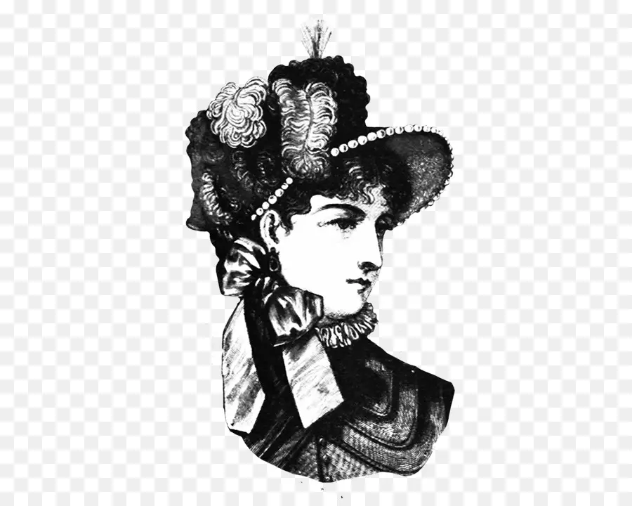 En La época Victoriana，Bonnet PNG