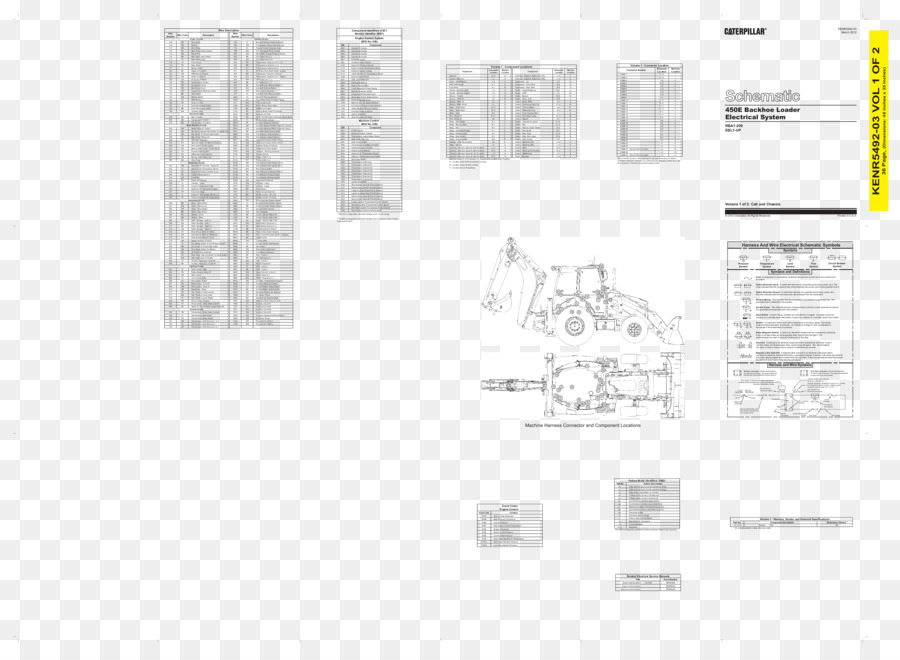 Caterpillar Inc，Diagrama De Cableado PNG