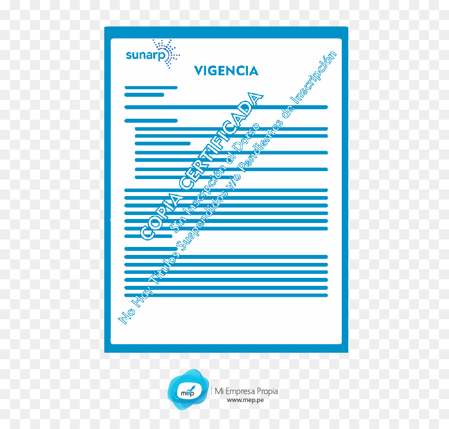 Documento，Línea PNG