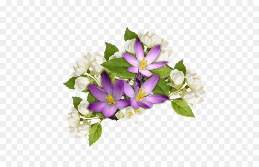 Diseño Floral，Lila PNG