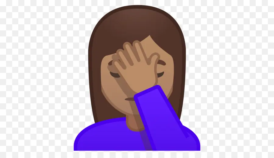 Facepalm，Emoji PNG