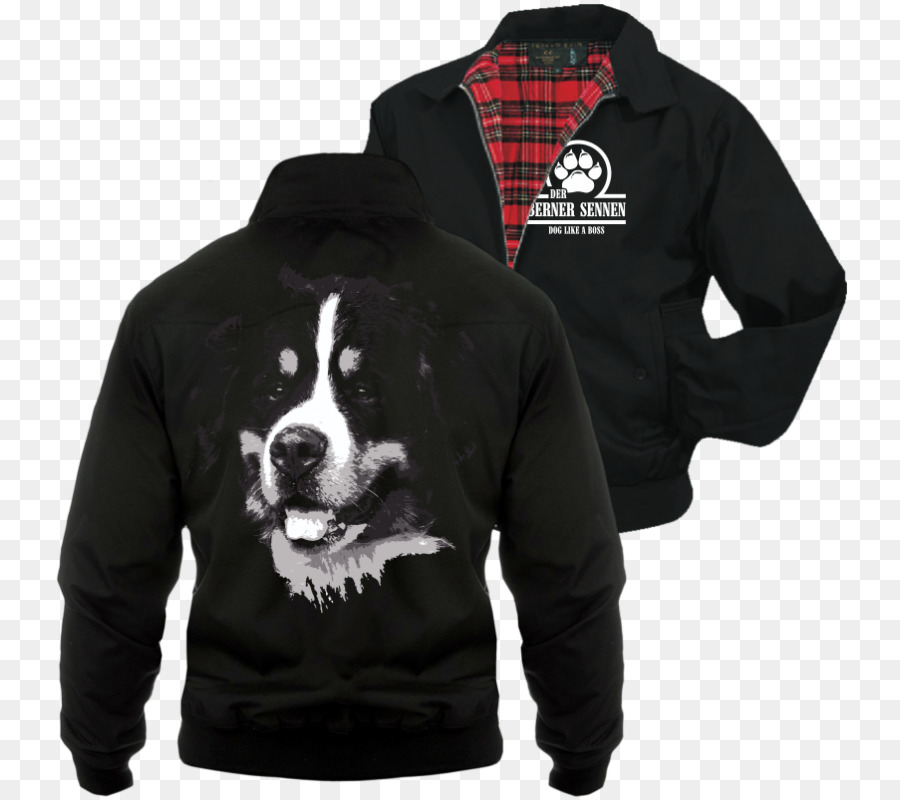 Chaqueta Negra Con Estampado De Perros，Chaqueta PNG