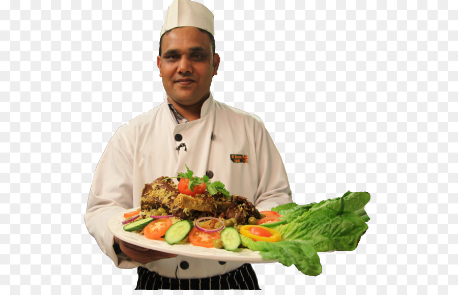 Chef Con Plato，Cocinero PNG