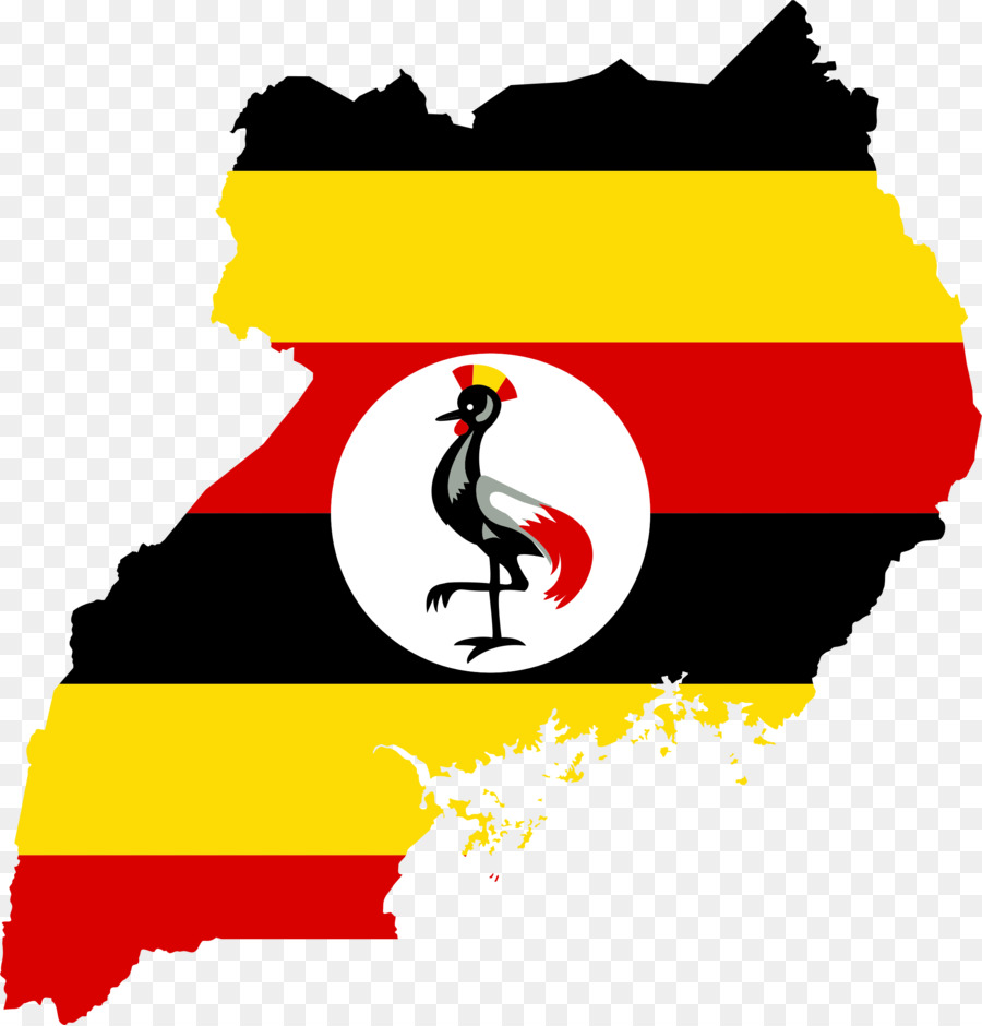 Uganda，Bandera De Uganda PNG