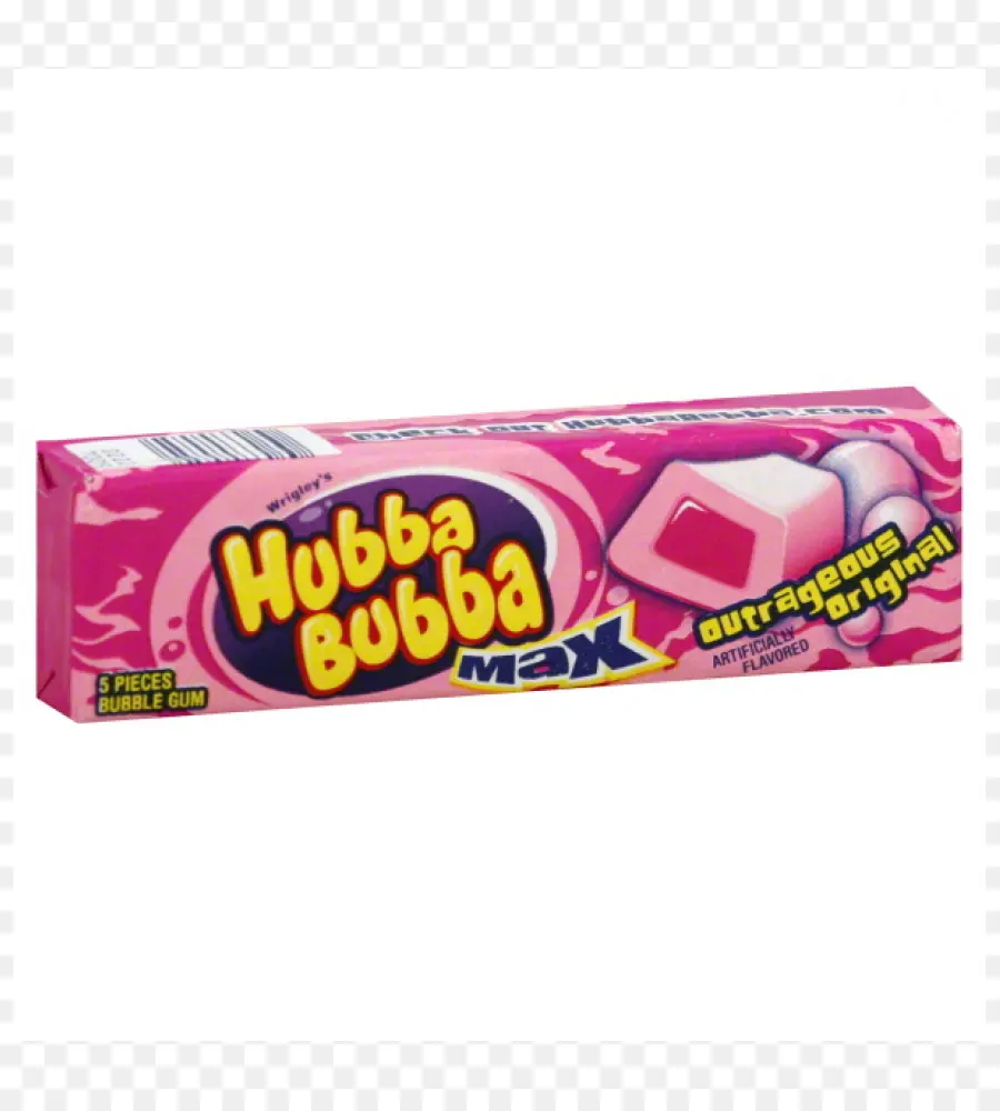 Chicle Hubba Bubba，Dulce PNG