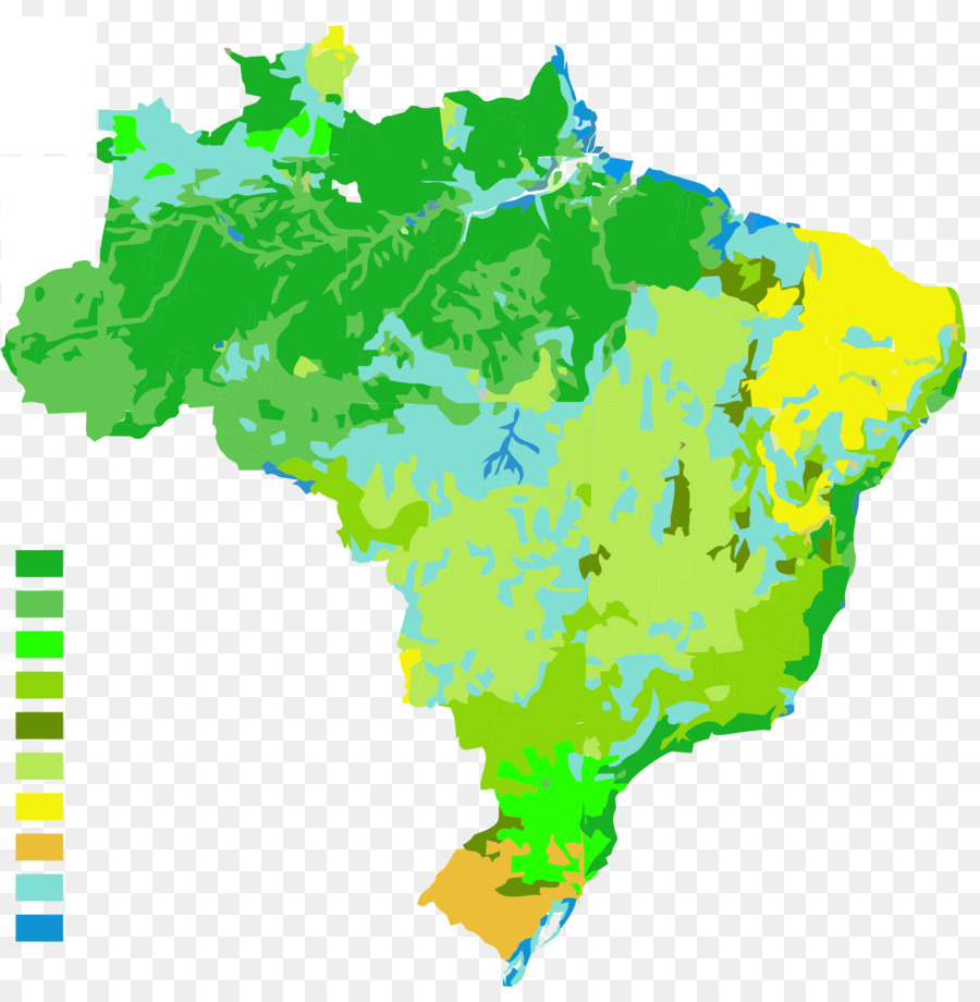 Mapa，De La Región Sur De Brasil PNG