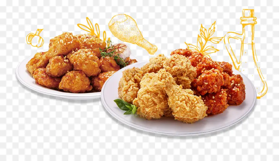 El Pollo Frito，Corea Del Pollo Frito PNG