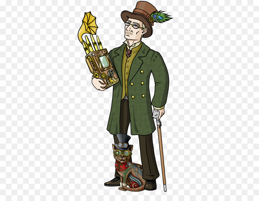 Steampunk，Animatron PNG