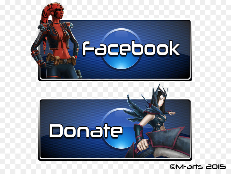 Botones De Facebook Y Donación，Facebook PNG