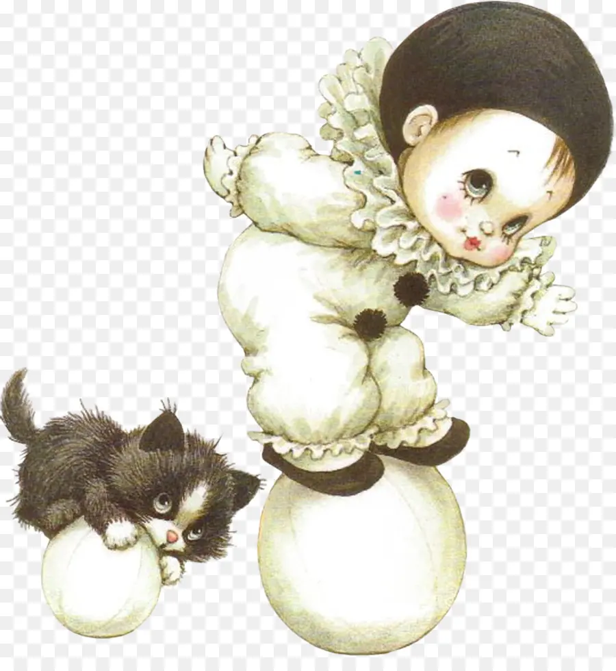 Payaso Y Gatito，Equilibrio PNG