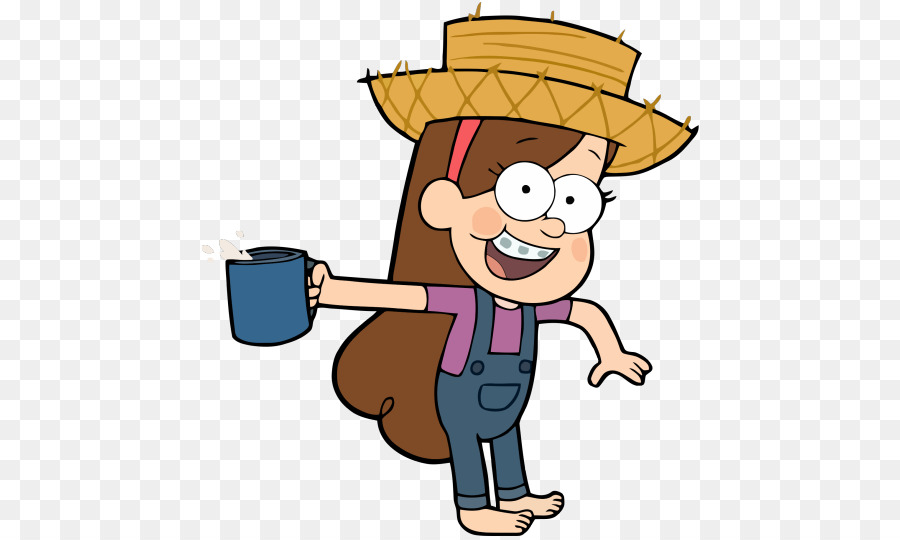 Chica De Dibujos Animados Con Sombrero，Animado PNG