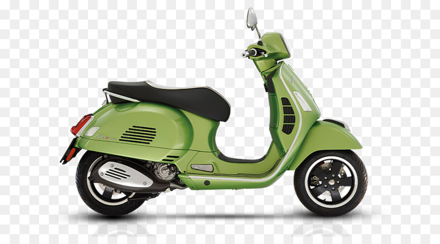 Vespa Verde，Vehículo De Dos Ruedas PNG