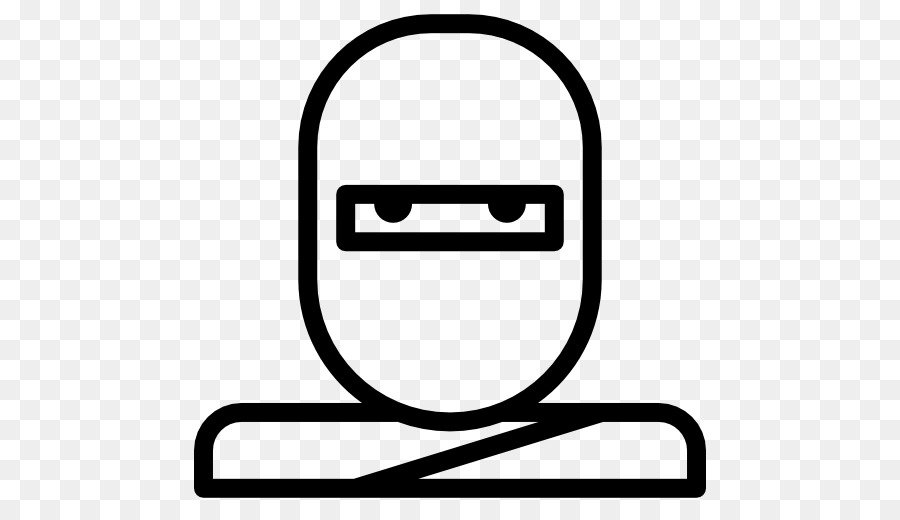 Icono Ninja，Mascarilla PNG