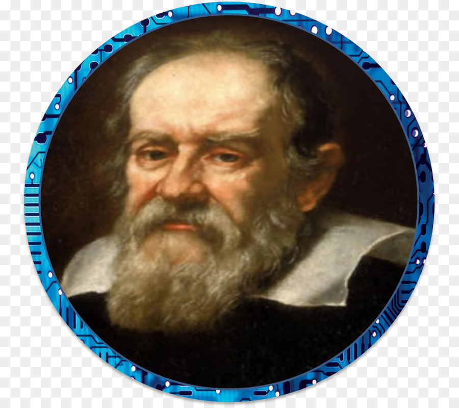 Retrato De Galileo，Científico PNG