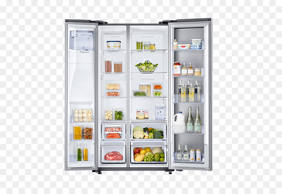 Refrigerador Plateado，Cocina PNG