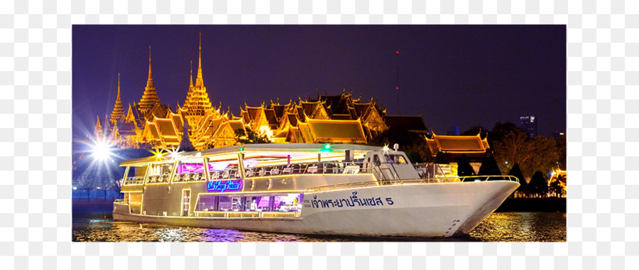 Río Chao Phraya，Loy Nava Cruceros Con Cena PNG