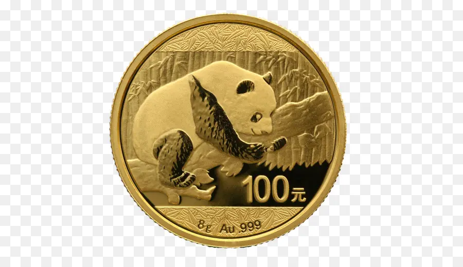 Moneda De Oro，Panda PNG