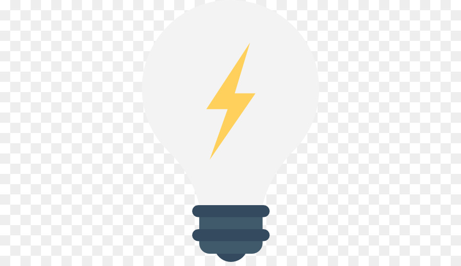 Icono De Bombilla，Electricidad PNG