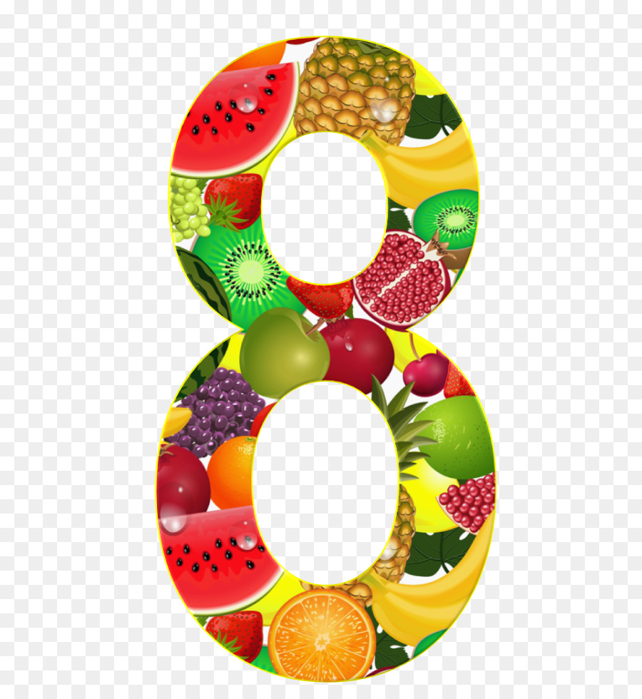 Numero 8，Fruta PNG