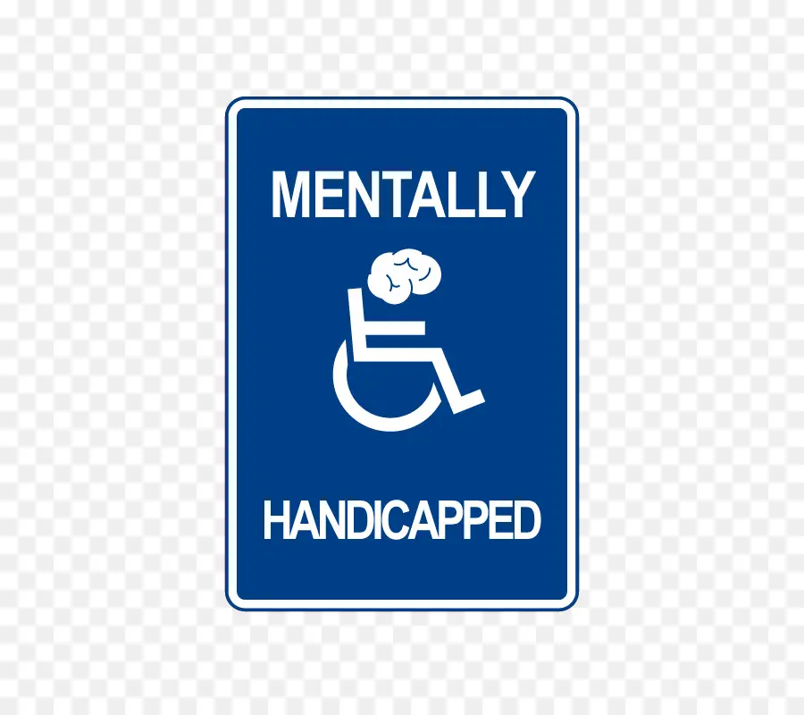 Signo De Discapacidad Mental，Discapacidad PNG