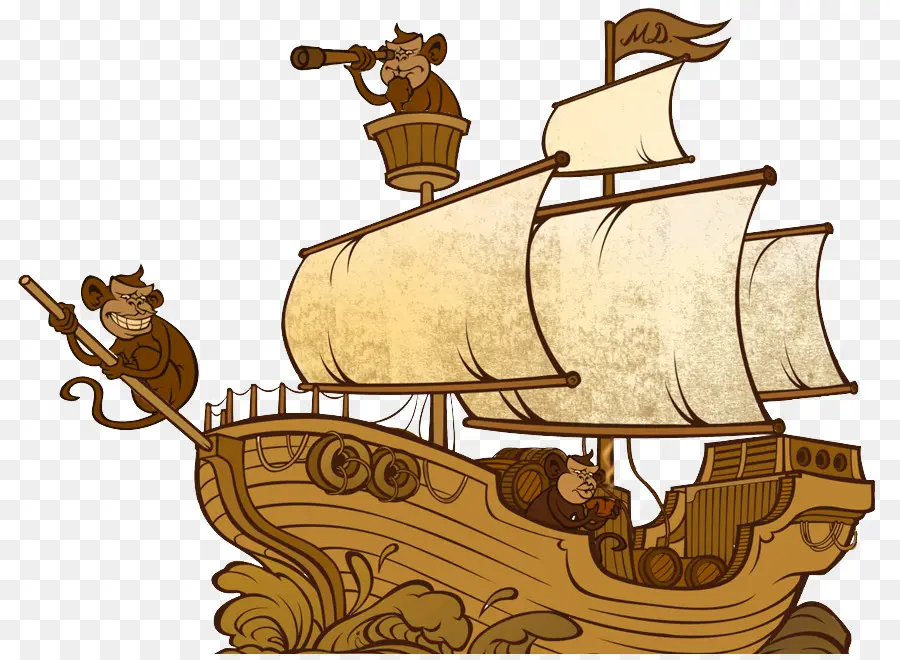 Caravel，La Historieta PNG